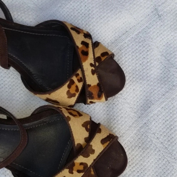 Lauren Ralph Lauren animal print sandals‎ 9.5 - Picture 6 of 12